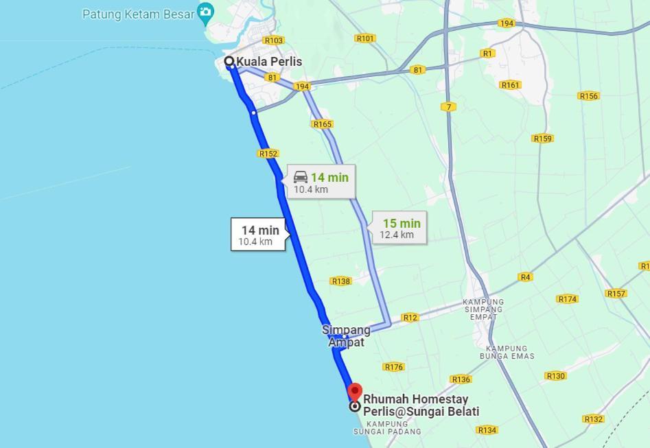 Villa Rhumah Sungai Belati Simpang Empat  Exterior foto