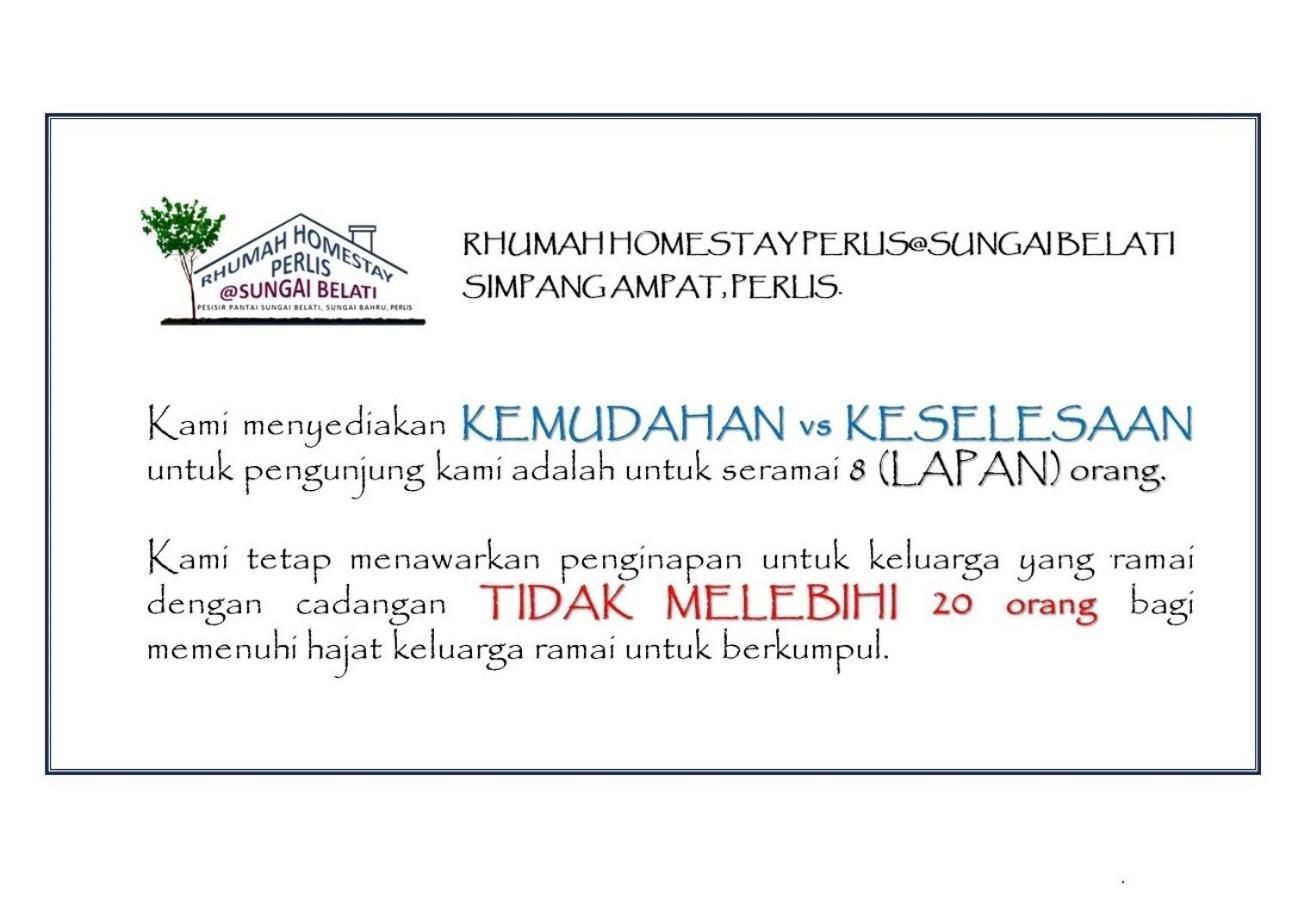 Villa Rhumah Sungai Belati Simpang Empat  Exterior foto